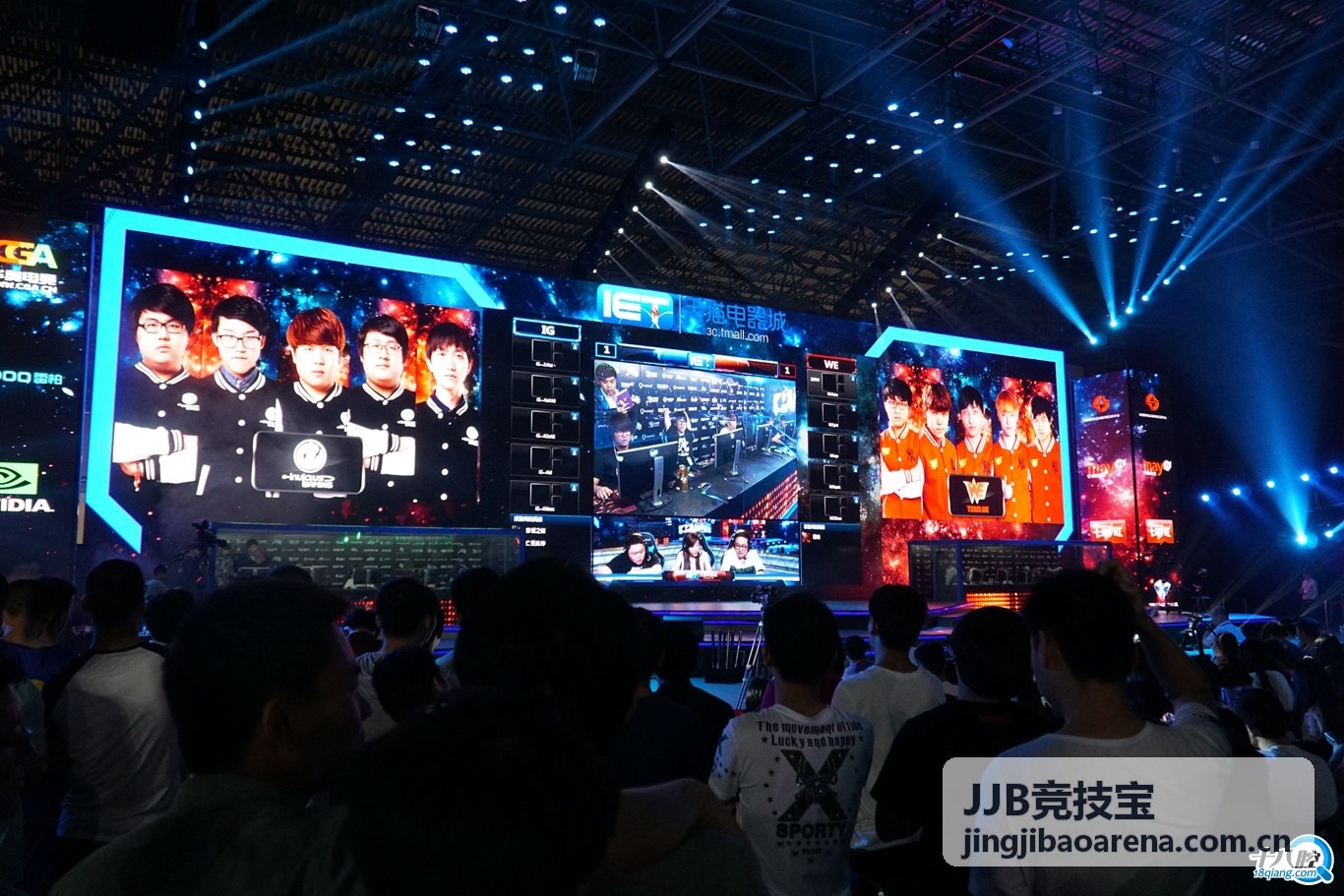 JJB竞技宝战队比赛数据复盘场景